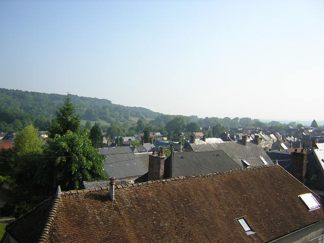 View of the village from one room