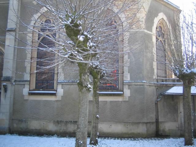 View of the chapel from the inner court